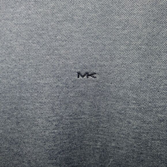 Michael Kors Crew Neck Pullover Sweater Mens Size L Large Blue Long Sleeve MK - Picture 3 of 8